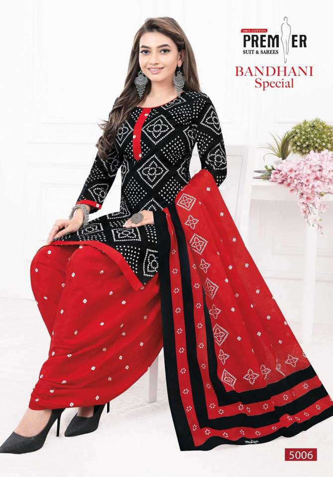 Bandhani Special Vol 5 By Premier Cotton Printed Patiala Readymade Dress Wholesale Price In Surat